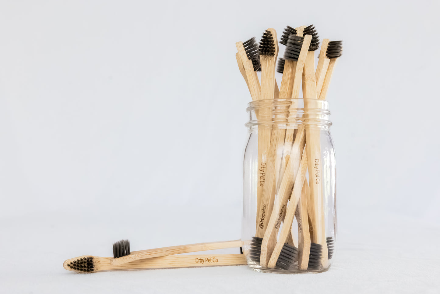 Dual-End Bamboo Pet Toothbrush