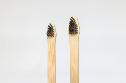 Dual-End Bamboo Pet Toothbrush